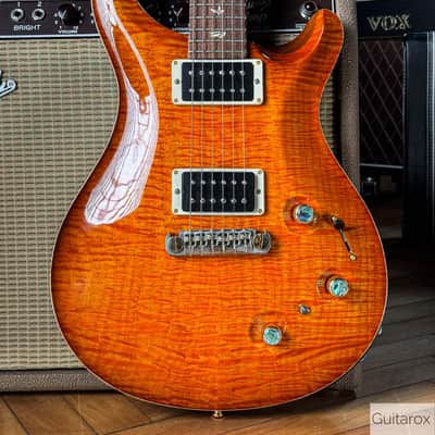 2012 PRS P22 10 Top Black Gold Burst image 3