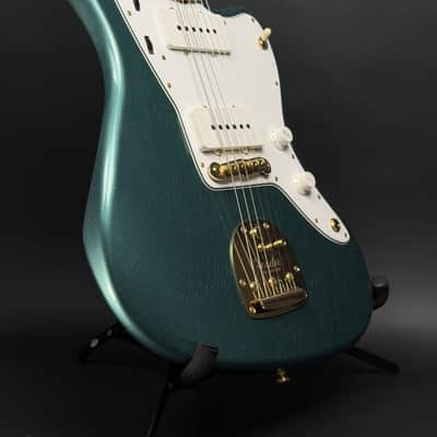Fender Custom Shop 1962 Jazzmaster Deluxe Closet Classic - Sherwood Green Metallic w/ Gold Hardware image 6