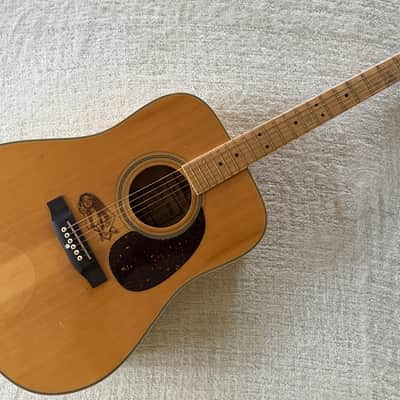 1977 Ibanez Concord 671 Acoustic Electric Dreadnought Herringbone Binding Guitar MIJ Japan image 2