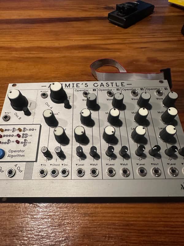 ALM/Busy Circuits ALM011 Akemie's Castle FM Dual VCO Eurorack Synth Module 2015 - Present - Silver image 1