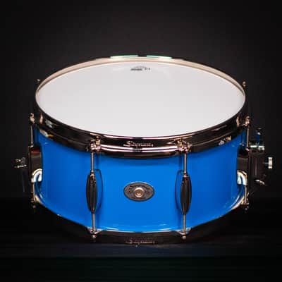Slingerland 14" x 6.5" Studio King Snare Drum, Lunar Blue with Nickel Hardware image 2