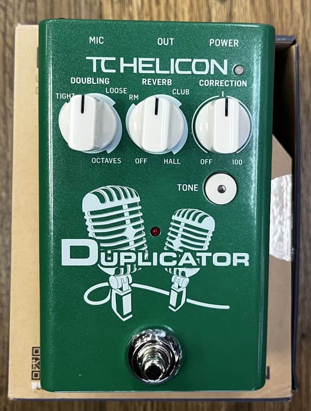 TC HELICON DUPLICATOR VOCAL EFFECTS  STOMPBOX PEDAL (USED) image 1