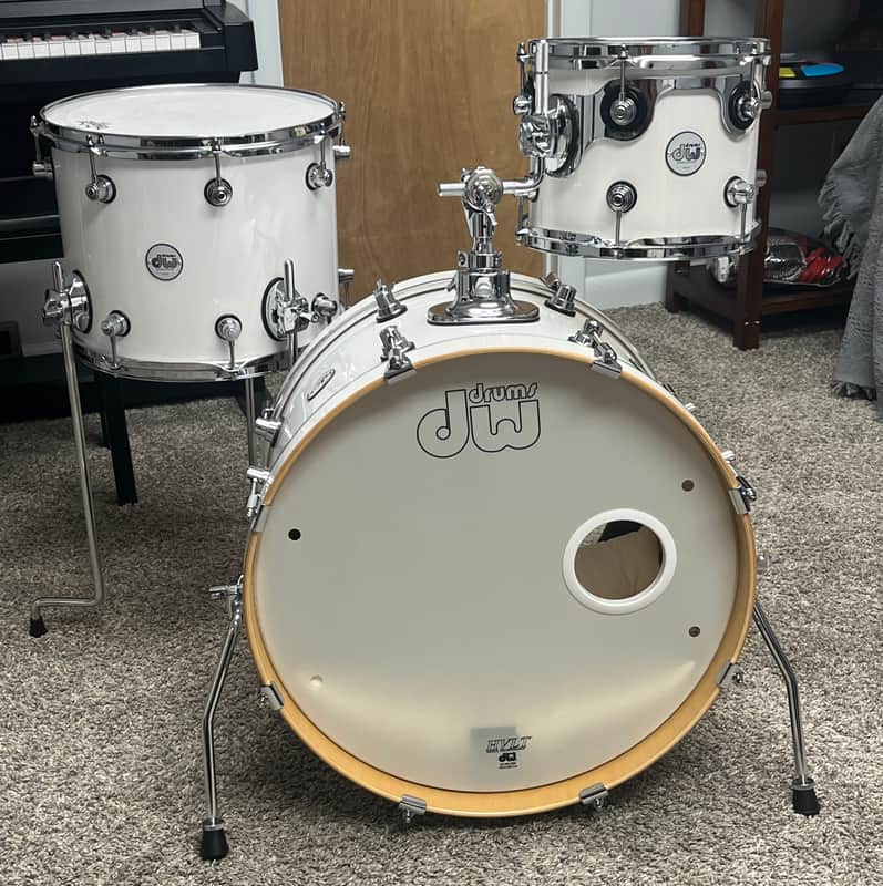 DW Maple Design Series Frequent Flyer 3 pc 10,14,20 image 1