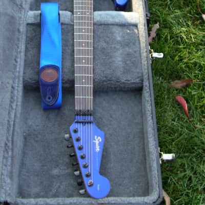 Squier Stagemaster 7 String 2000 Cobalt Blue image 15