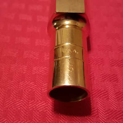 Otto Link Super Tone Master Metal Baritone Saxophone Mouthpiece OLM-405-5 Gold image 4