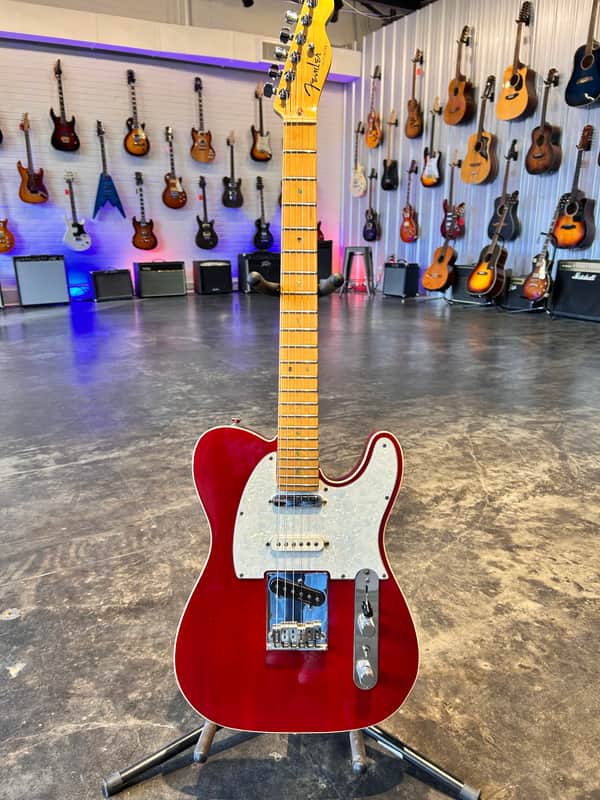 Fender American Deluxe Nashville Telecaster 1998 - Red