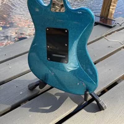 Squier Paranormal Super-Sonic 2021 - Present - Blue Sparkle image 6