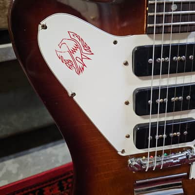1966 Gibson Firebird III Tobacco Sunburst image 5