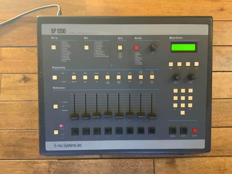 E-MU Systems SP-1200 8-Voice Drum Sampler 1987 - 1996 - Black image 1