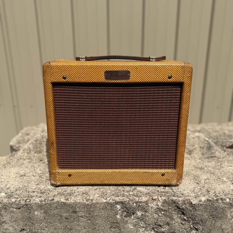 Fender Champ 5F1 Narrow Panel 5-Watt 1x8" Guitar Combo 1958 - 1964 - Tweed image 1
