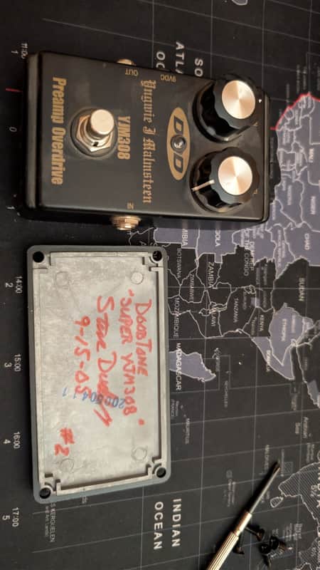 Doobtone SUPER YJM308 modded guitar effects pedal DoobTone Super YJM308 2005 image 1
