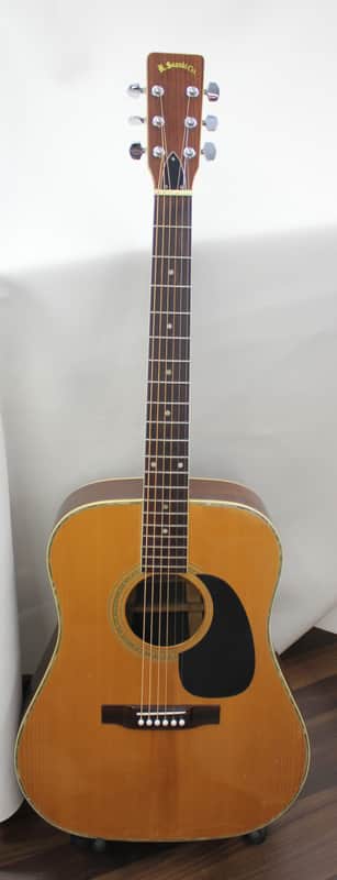 Kiso-Suzuki W300 DX Acoustic Guitar, Dreadnought, 6-String, | Reverb