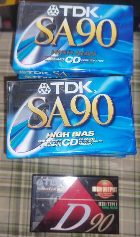 Sixteen TDK Hi Bias and one type I cassette tapes image 1