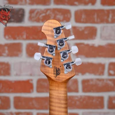 Ernie Ball Music Man Willcutt Limited Axis Super Sport HH Quilted Maple Top Lava Burst 2019 w/OHSC image 10