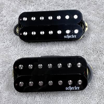 Schecter 7 String Humbucker - Diamond Series - 2025 - Black/ Nickel- Free Shipping image 5