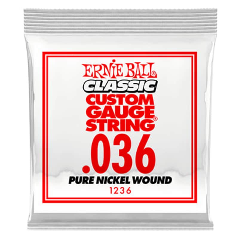 Ernie Ball Ernie Ball .036 Pure Nickel Round Wound Nickel