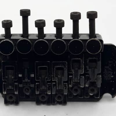Double Eagle FRT Style Double Locking Tremolo Bridge 1980s - Black image 4