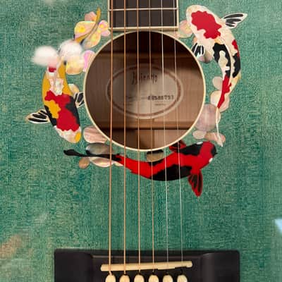 Hsienmo D Custom Koi acoustic guitar 2025 image 8
