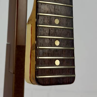 Hagstrom Model III Electric Guitar Neck Sweden 1960s - Natural image 3