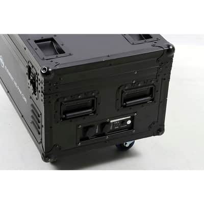 American DJ Element H6 6 pack battery powered pars with charge case and UCIR24 wireless remote Chrome Regular image 4