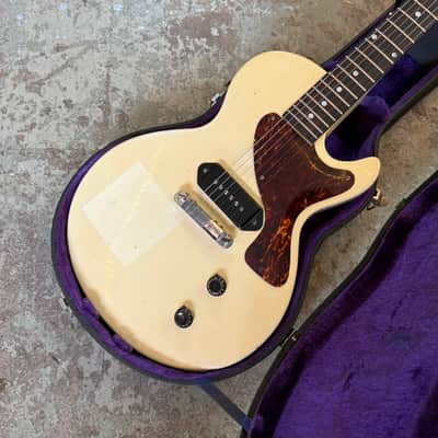 Burny LJ-55 Les Paul Junior 1970’s 1980 - Arctic White original vintage MIJ japan image 5