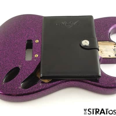 Fender Custom Shop W25 Custom Deluxe Stratocaster BODY Strat Magenta Sparkle image 2