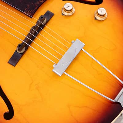 1965 Gibson ES-125 Vintage Electric Guitar Sunburst, Time-Capsule w/ Case image 9
