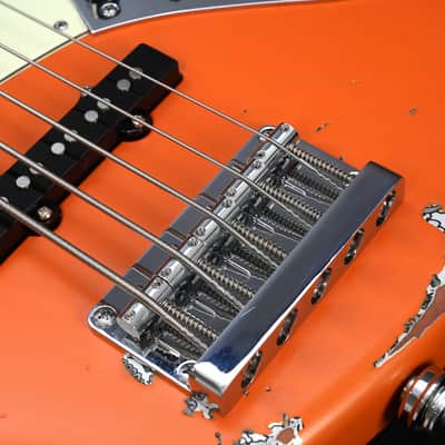 Dhatarattha DEB5 Jazz Bass 5 string - PAISLEY RELIC image 6