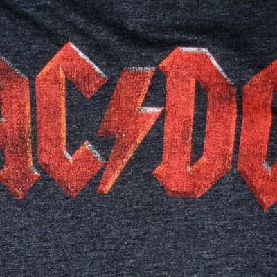 ac dc big red logo official ac dc mdse XS 2022 tee - angus malcom thunderstruck gibson sg marshall amp hard rock image 2
