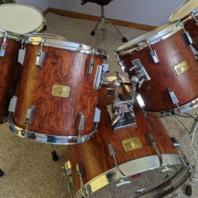 Sonor Horst Link Signature Series Bubinga Mid 1980's - Bubinga Wood with Heavy Beech Inner. image 8