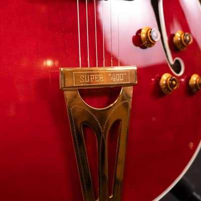 2004 Gibson Custom Shop Super 400 CES Art & Historic - Wine Red image 9