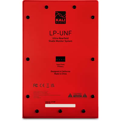 KALI AUDIO LP-UNF-R 4” Ultra Nearfield Powered Monitor System w/Bluetooth - Boundary Compensation EQ Settings - for Mixing, Recording, Audio Production - USB-C, TRS, RCA Inputs Red (Pair) image 14