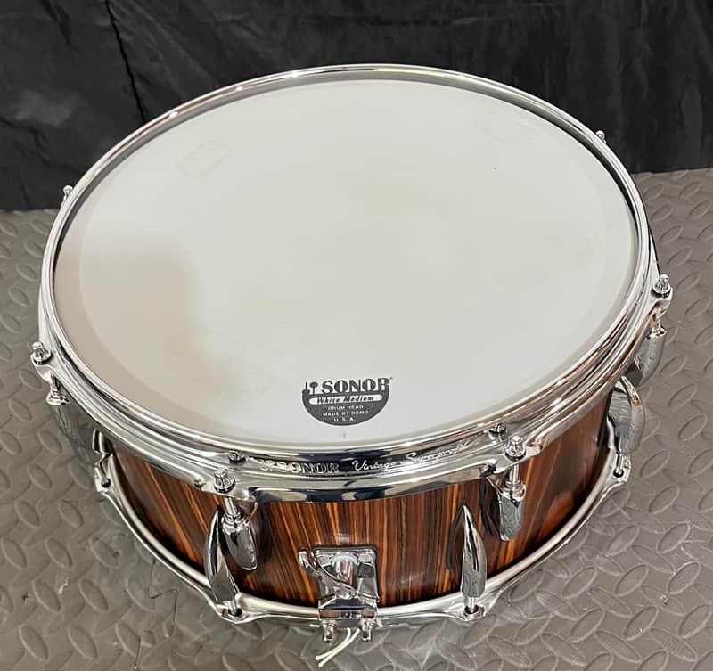 Sonor Vintage Series 14"x6.5" Snare Drum - Rosewood Semi Gloss image 1