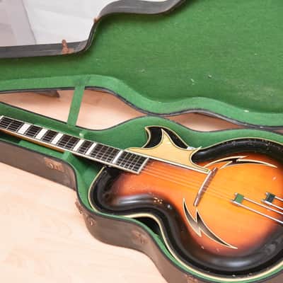 Osbama Tango – RARE! 1959 German GDR Vintage Archtop Jazz Guitar by Erich Neudel! image 22