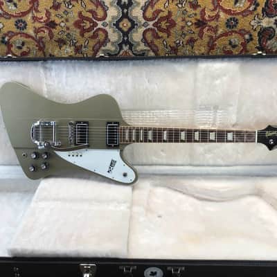 2013 Gibson - Elliot Easton Tikibird Firebird - gold mist poly - ID 5572 image 2