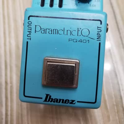 Ibanez PQ-401 Parametric Equalizer 1980s - Blue image 1