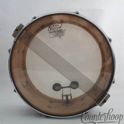 *Slingerland Radio King 14x5.5"Snare Drum Red Sparkle COB Brass 1-Ply Maple 50s* image 10