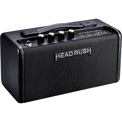 HeadRush FRFR-GO 2x3 30W Powered Speaker Cabinet With Rechargeable Battery and Bluetooth Regular Black image 1