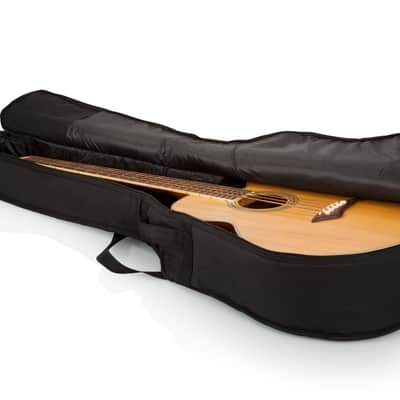 Gator Cases Foam Padded Acoustic Bass Guitar Gig Bag; Fits Acoustic Bass Guitars up to 49.3" Length (GBE-AC-BASS) image 4