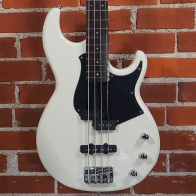 Yamaha BB234 4 String Electric Bass Vintage White image 1