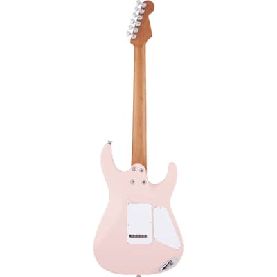Charvel Pro-Mod DK24 HH 2PT CM Left-handed - Satin Shell Pink (B-Stock) image 2