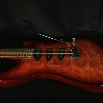 Fender Showmaster QBT SSS Quilt Bubinga Electric Guitar - Seymour Duncan Pickups image 16