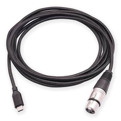 XLR Female to USB C Cable,USB C Microphone Cable 3.3 FT,USB Type-C to XLR Female Cord Connector Adapter Compatible Audio Cord Link Converter Cable USB Type-C Devices For Smartphone or MacBook image 1