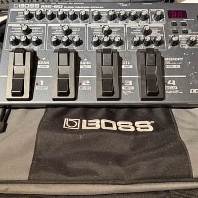 Boss ME-80 pedal with Boss case image 2