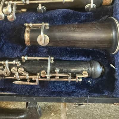 Conn brand wood Oboe with case. Made in USA image 4