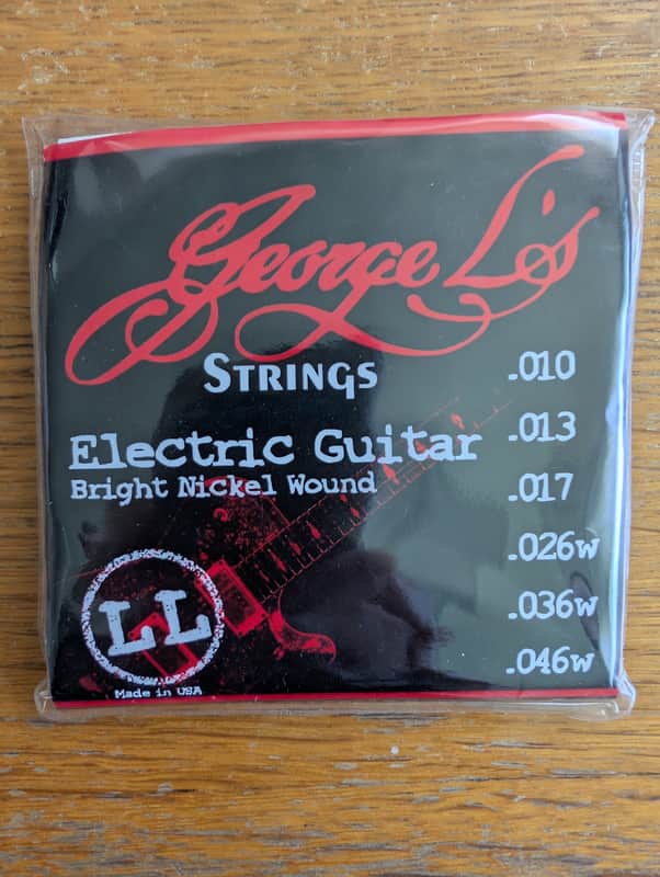 George L’s Electric Guitar LL Bright Nickel Wound Strings image 1