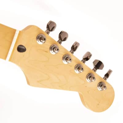 Genuine Tone Ninja 19:1 Locking Tuners, 6 Inline non-staggered set, Black Nickel image 2