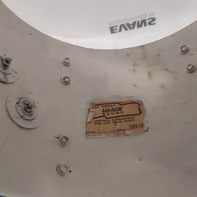 Gretsch Vintage 9x13 tom 70's - White wrap image 7
