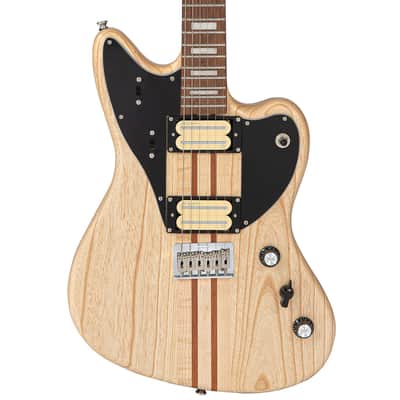 Vintage REVO Series 'Integra' Guitar ~ Satin Natural image 6