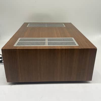 Yamaha CR-820 Natural Sound Stereo Receiver Wood Silver Face *RELAMPED WORKING image 3
